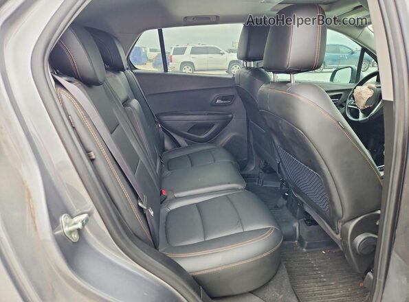 3GNCJMSB7LL305445 2020 CHEVROLET TRAX Gray უკანა სავარძლების ხედი