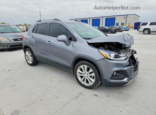 3GNCJMSB7LL305445 2020 CHEVROLET TRAX Gray წინა მარჯვენა
