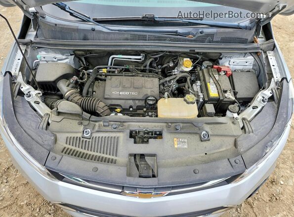 3GNCJNSB0LL246244 2020 CHEVROLET TRAX Silver Engine compartment view