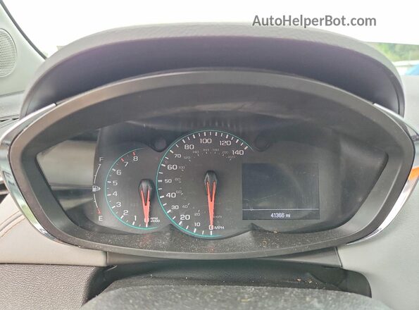 3GNCJNSB0LL246244 2020 CHEVROLET TRAX Silver Instrument cluster view