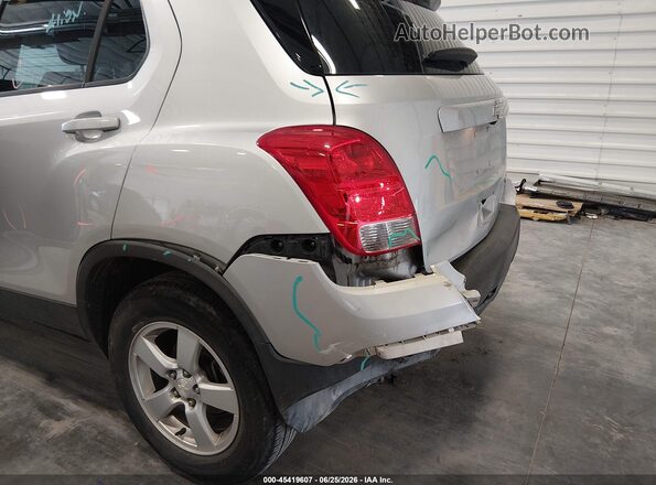 3GNCJNSB1GL263141 2016 CHEVROLET TRAX Gray Front view