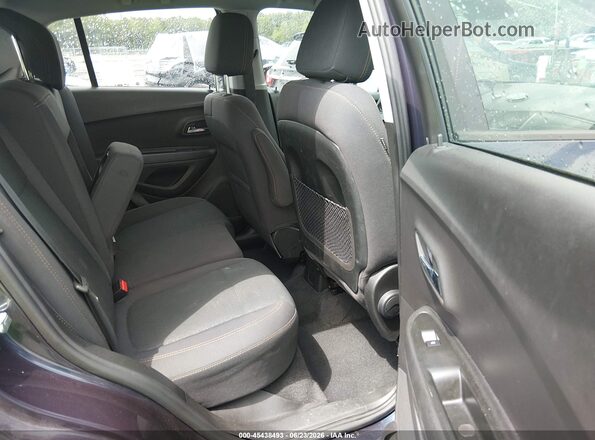 3GNCJNSB2KL135175 2019 CHEVROLET TRAX Blue Vista de la etiqueta del VIN