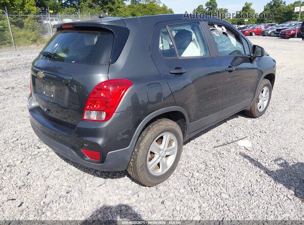3GNCJNSB2LL231535 2020 CHEVROLET TRAX Black Trasero derecho
