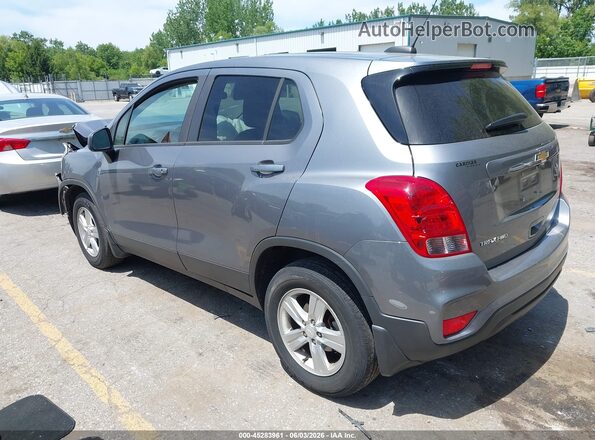 3GNCJNSB6LL257555 2020 CHEVROLET TRAX Серый Задняя левая четверть