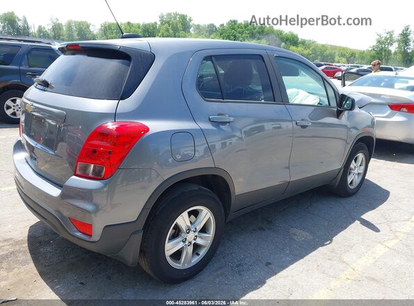 3GNCJNSB6LL257555 2020 CHEVROLET TRAX Серый Задняя правая четверть