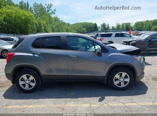 3GNCJNSB6LL257555 2020 CHEVROLET TRAX Серый Вид задней части салона