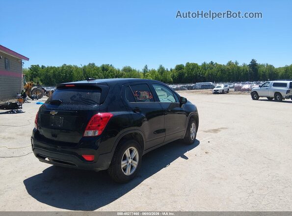 3GNCJNSB7LL319075 2020 CHEVROLET TRAX Черный Задняя правая четверть