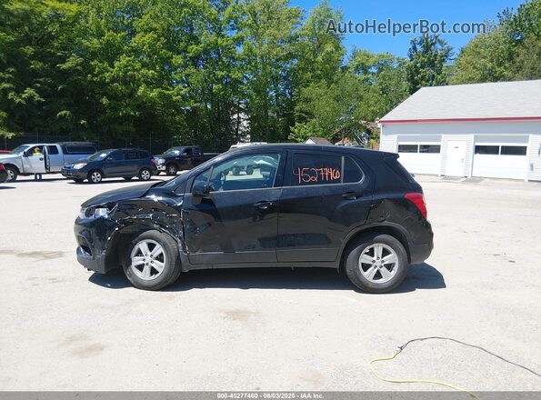 3GNCJNSB7LL319075 2020 CHEVROLET TRAX Черный Вид задней части салона
