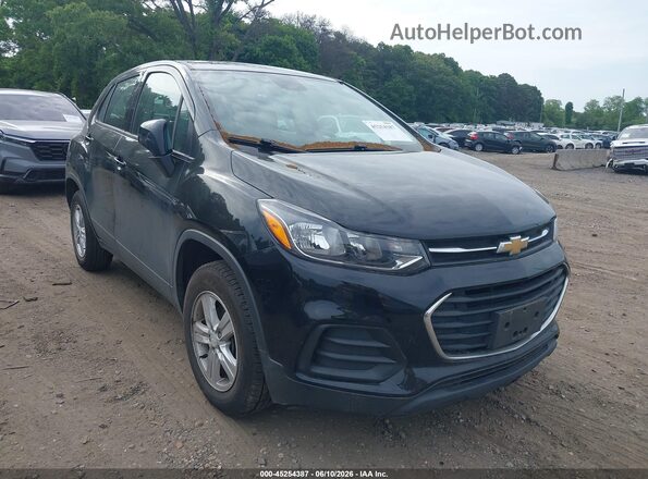 3GNCJNSB8LL108130 2020 CHEVROLET TRAX Black წინა ხედი