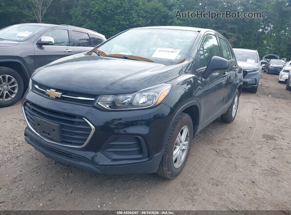 3GNCJNSB8LL108130 2020 CHEVROLET TRAX Black წინა მარცხენა ხედი სამი მეოთხედიდან