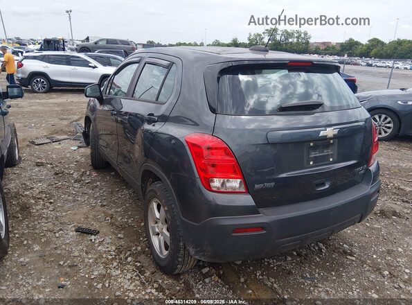 3GNCJNSBXGL262330 2016 CHEVROLET TRAX Blue Trasero izquierdo