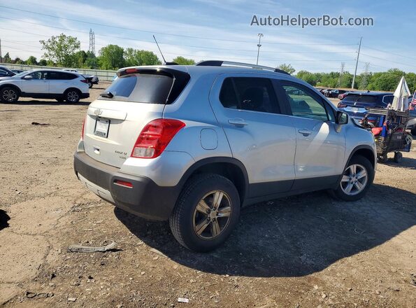 3GNCJPSB1GL265595 2016 CHEVROLET TRAX Silver Задня права чверть