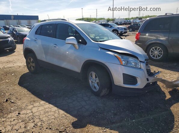 3GNCJPSB1GL265595 2016 CHEVROLET TRAX Silver Передня права чверть