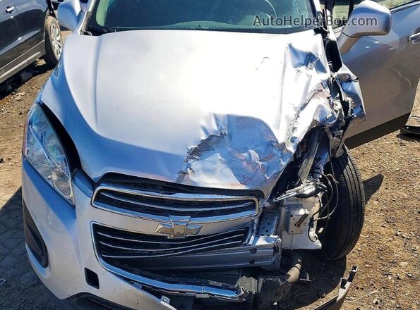 3GNCJPSB1GL265595 2016 CHEVROLET TRAX Silver Вид підкапотного простору