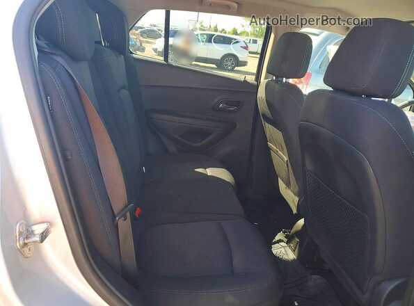 3GNCJPSB1GL265595 2016 CHEVROLET TRAX Silver Вид задньої частини салону