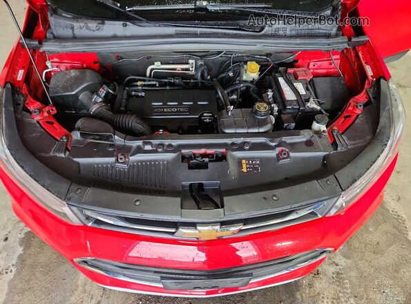 3GNCJPSB2JL171443 2018 CHEVROLET TRAX Red უკანა სალონის ხედი