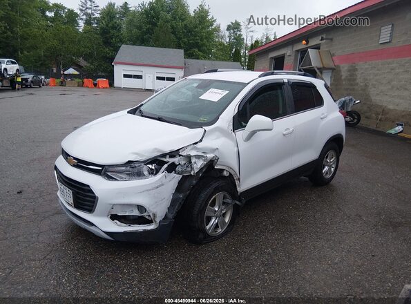 3GNCJPSB2JL260655 2018 CHEVROLET TRAX White Առջևի ձախ երեք քառորդ տեսարան