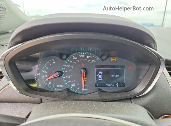 3GNCJPSB3LL229577 2020 CHEVROLET TRAX Black Widok zestawu wskaźników