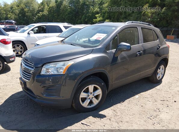 3GNCJPSB4GL268474 2016 CHEVROLET TRAX Gray 