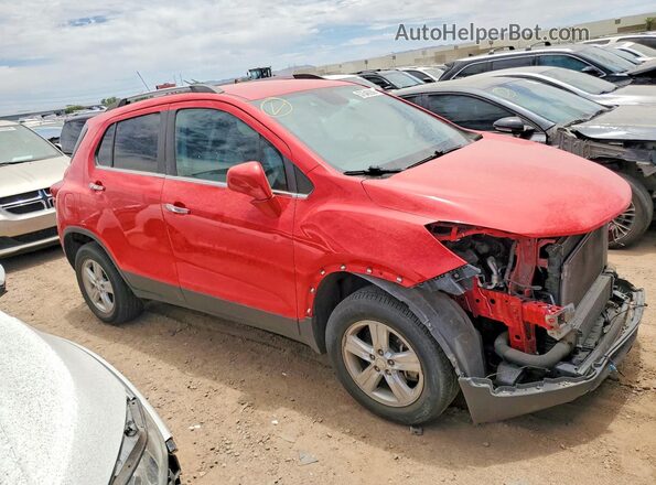 3GNCJPSB4HL222600 2017 CHEVROLET TRAX Red Delantero derecho