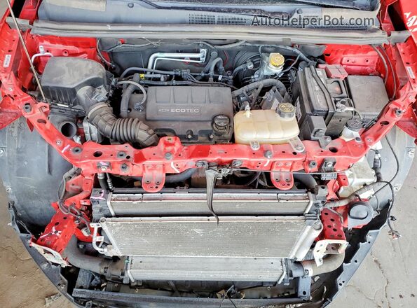 3GNCJPSB4HL222600 2017 CHEVROLET TRAX Red Vista interior trasera