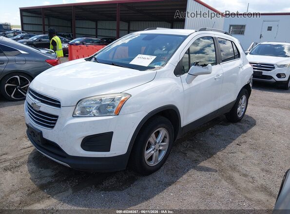 3GNCJPSB5GL130300 2016 CHEVROLET TRAX White Առջևի ձախ երեք քառորդ տեսարան