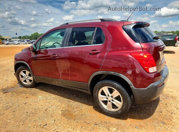 3GNCJPSB6GL189467 2016 CHEVROLET TRAX Burgundy Trasero izquierdo