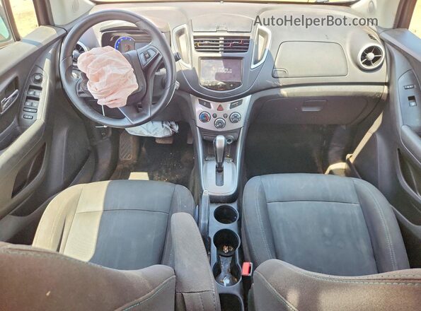 3GNCJPSB6GL189467 2016 CHEVROLET TRAX Burgundy Vista del salpicadero