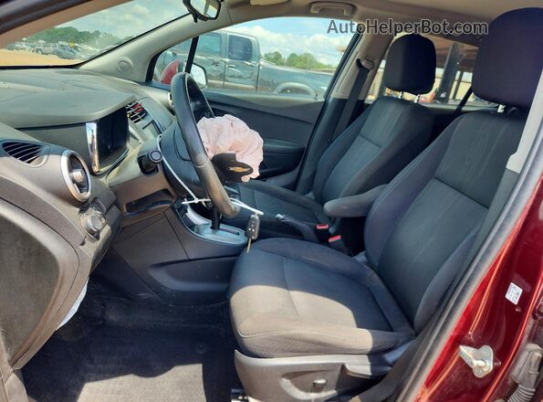 3GNCJPSB6GL189467 2016 CHEVROLET TRAX Burgundy Vista interior delantera