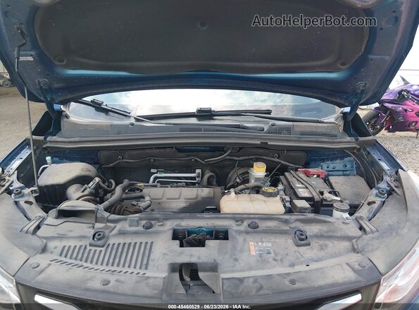 3GNCJPSB6KL192698 2019 CHEVROLET TRAX Blue Հետևի տեսք