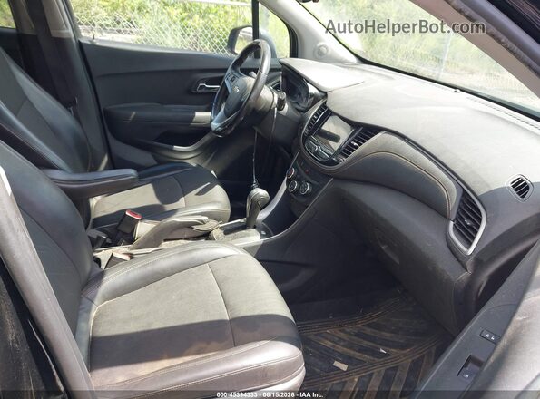 3GNCJPSB6KL382372 2019 CHEVROLET TRAX Black Front interior view