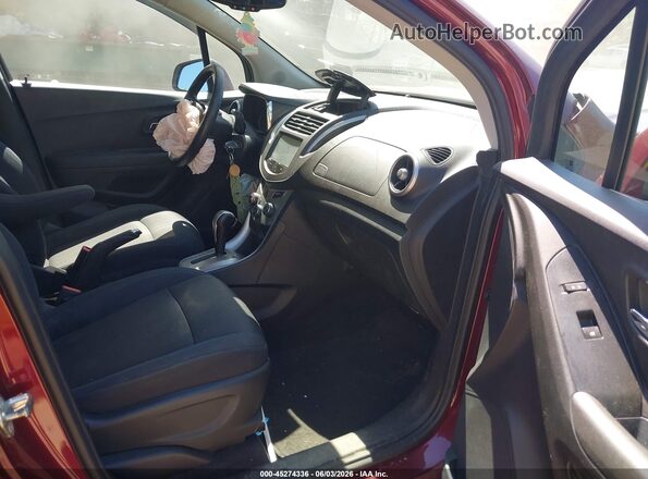 3GNCJPSB7GL262507 2016 CHEVROLET TRAX Burgundy Front interior view
