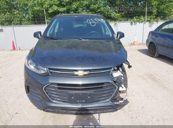 3GNCJPSB7LL173014 2020 CHEVROLET TRAX Gray Вид задньої частини салону