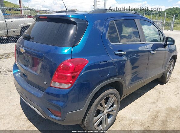 3GNCJPSB7LL280662 2020 CHEVROLET TRAX Blue Задня права чверть