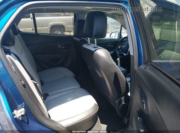 3GNCJPSB7LL280662 2020 CHEVROLET TRAX Blue Вид наклейки з VIN-кодом