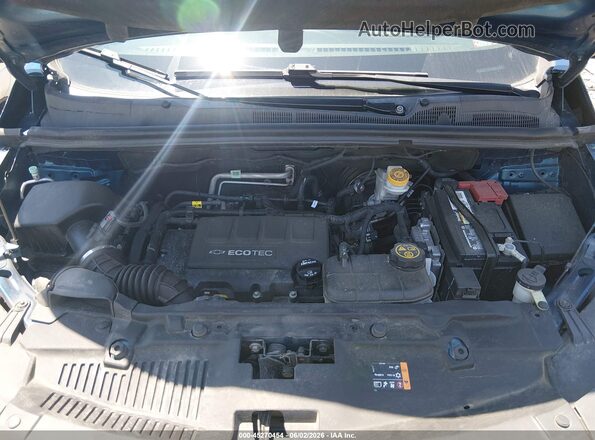 3GNCJPSB7LL280662 2020 CHEVROLET TRAX Blue Вид ззаду