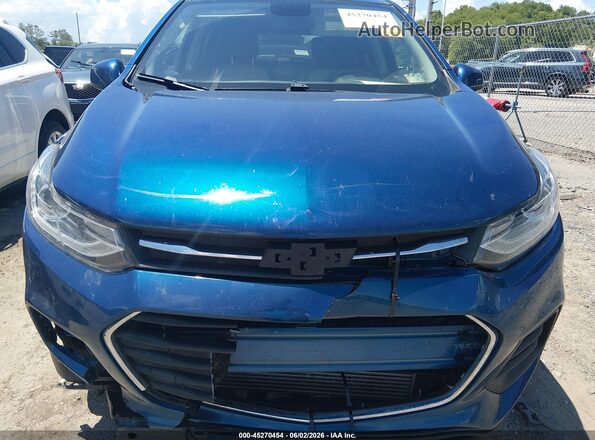 3GNCJPSB7LL280662 2020 CHEVROLET TRAX Blue Вид щитка приладів