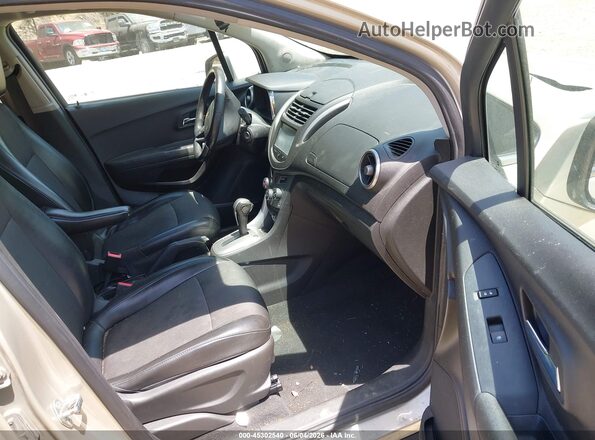 3GNCJPSB8GL226034 2016 CHEVROLET TRAX Beige Vista interior delantera