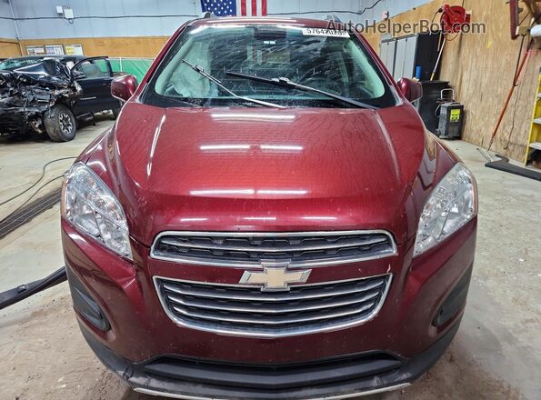 3GNCJPSB8GL267148 2016 CHEVROLET TRAX Red Դիմացի տեսք
