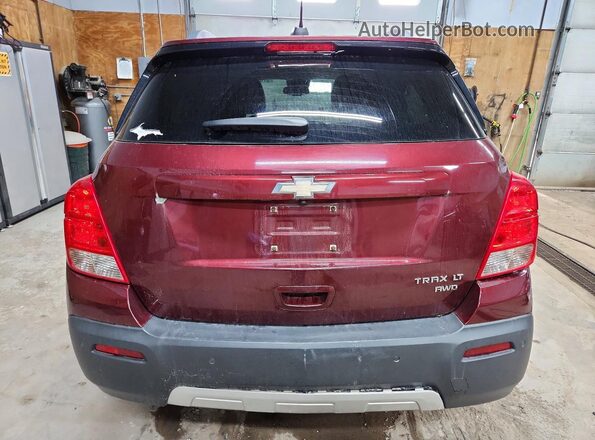 3GNCJPSB8GL267148 2016 CHEVROLET TRAX Red Հետևի տեսք