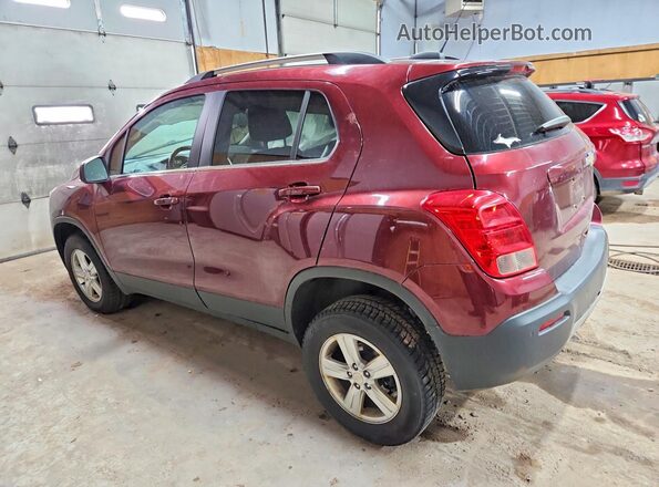 3GNCJPSB8GL267148 2016 CHEVROLET TRAX Red Հետևի ձախ