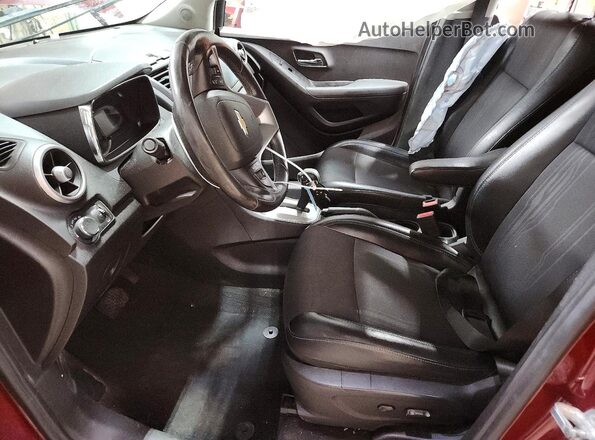 3GNCJPSB8GL267148 2016 CHEVROLET TRAX Red Սալոնի դիմացի տեսք