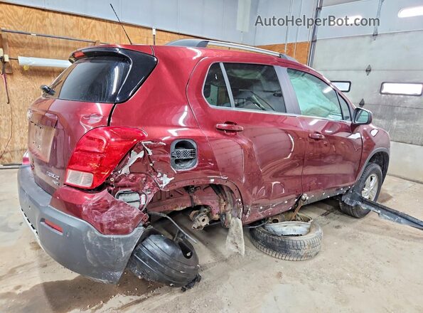 3GNCJPSB8GL267148 2016 CHEVROLET TRAX Red Հետևի աջ