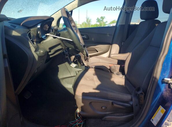 3GNCJPSB8KL270219 2019 CHEVROLET TRAX Blue Front interior view