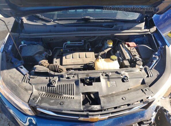 3GNCJPSB8KL270219 2019 CHEVROLET TRAX Blue Engine compartment view
