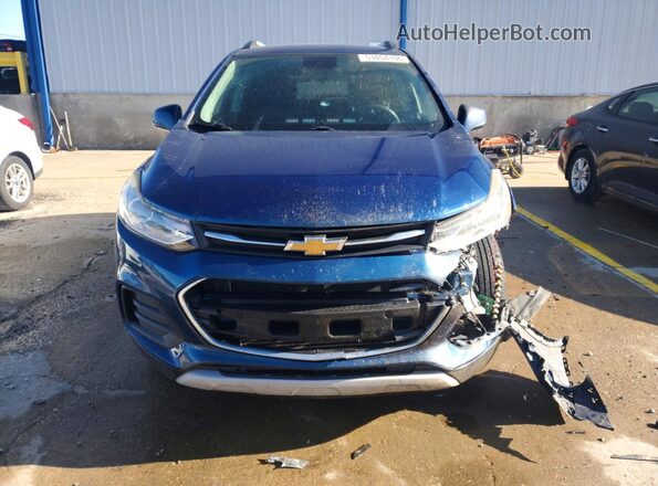 3GNCJPSB8KL270219 2019 CHEVROLET TRAX Blue Front view