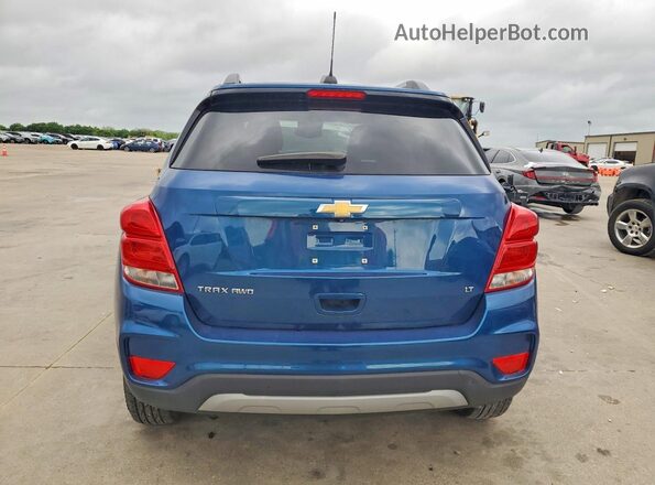 3GNCJPSB9LL181910 2020 CHEVROLET TRAX Blue Rear view