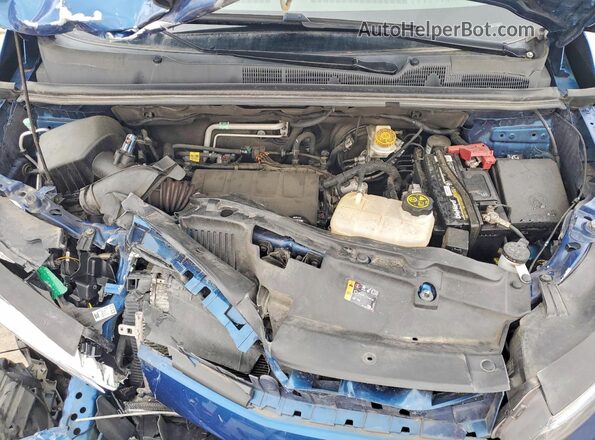 3GNCJPSB9LL181910 2020 CHEVROLET TRAX Blue Engine compartment view