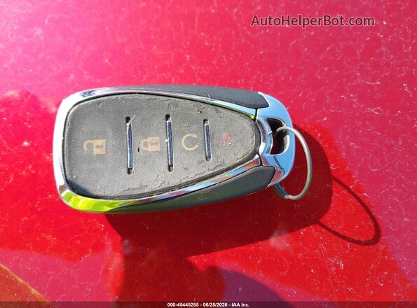 3GNCJPSB9LL209334 2020 CHEVROLET TRAX Red Dashboard view