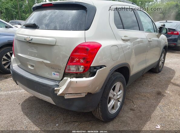 3GNCJPSBXGL172879 2016 CHEVROLET TRAX Champagne 